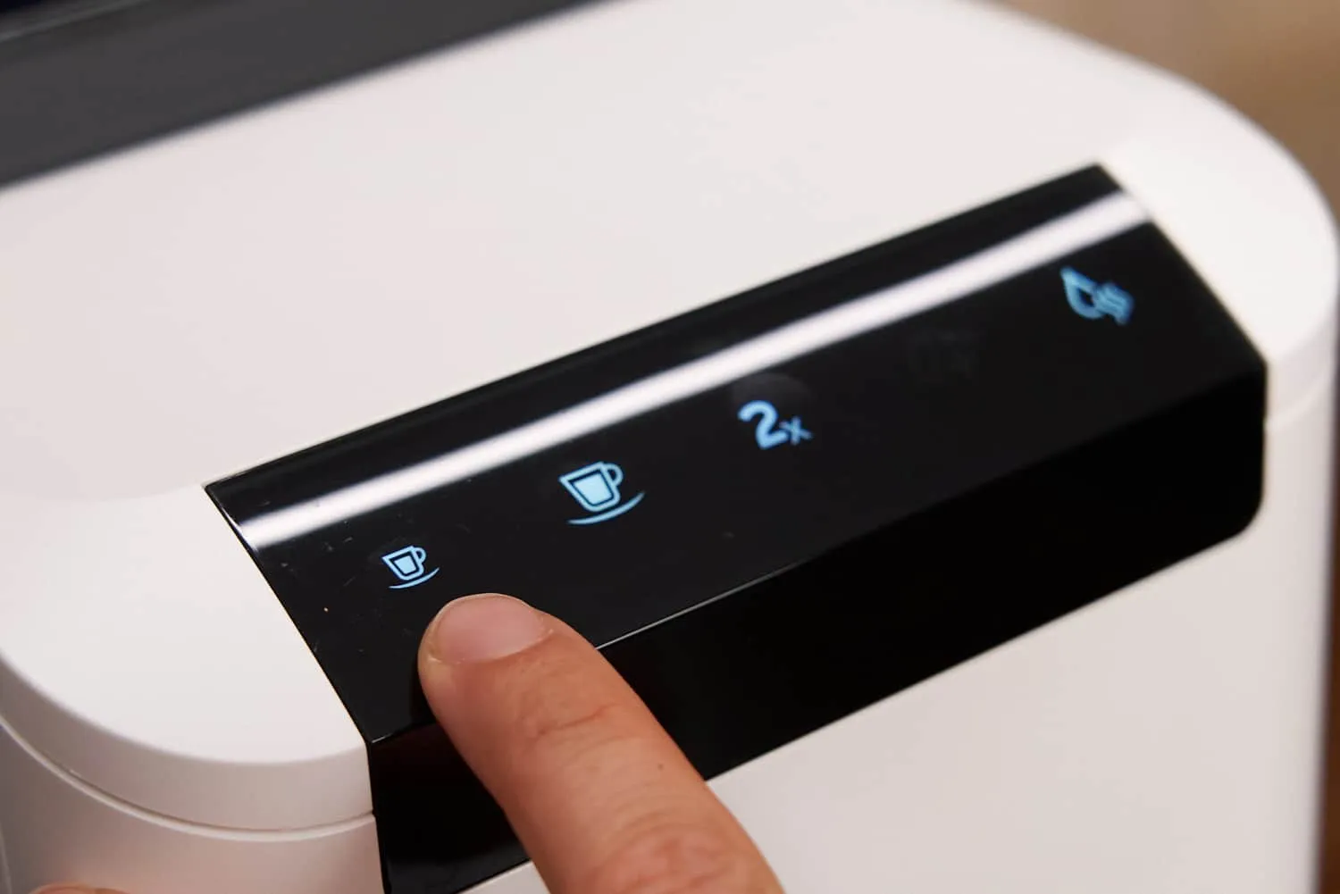 Tchibo Esperto2 Bedienung und Tastenfeld