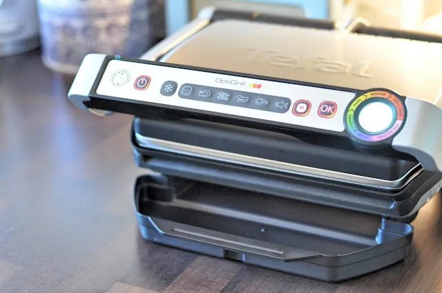 Tefal Optigrill mit verschiedenen Fleischsorten