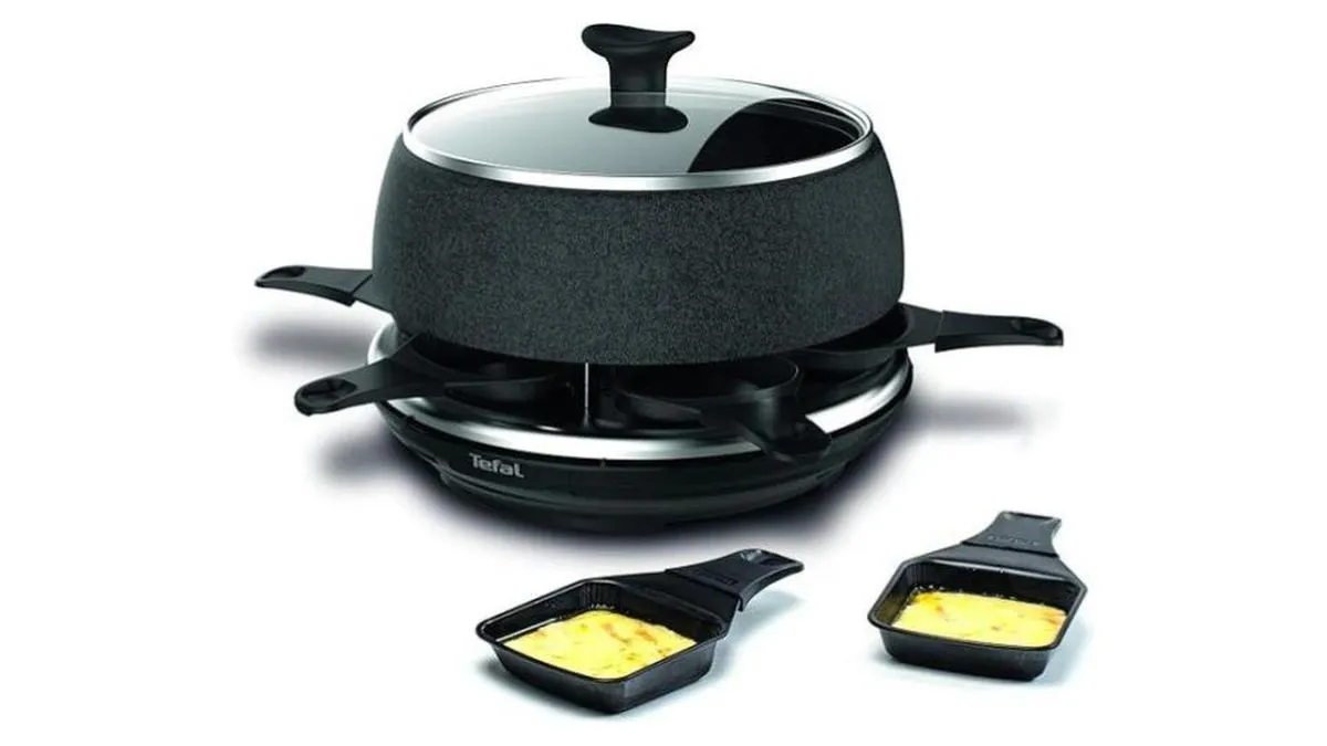 Tefal Raclette und Fondue Cheese‘n Co RE12C8 für gesellige Abende