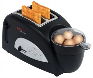 Tefal Toast n'Egg in der Anwendung: Eierkocher und Toaster in Aktion