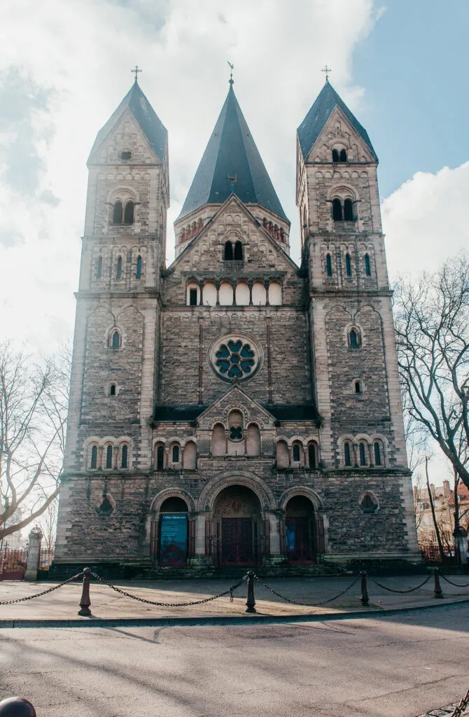 Temple Neuf de Metz bei Nacht