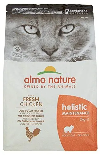 Test Katzenfutter: Almo Nature Holistic Maintenance Huhn und Reis.