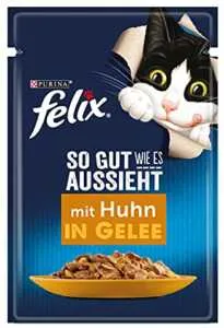 Test Katzenfutter: Felix Huhn in Gelee – detaillierte Übersicht