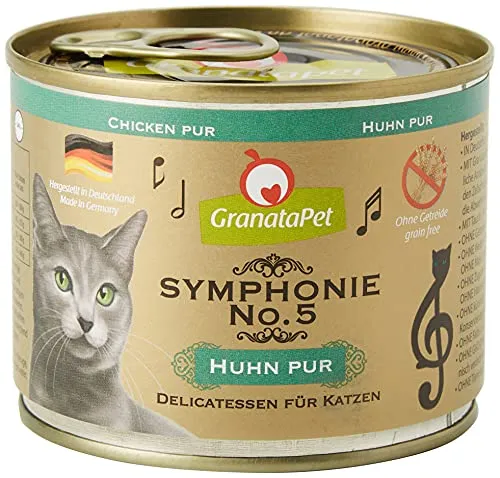Test Katzenfutter: Granata Pet Symphonie N°5 Huhn pur