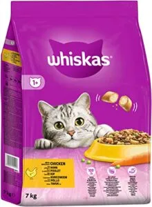 Test Katzenfutter: Whiskas Katzen Trockenfutter mit Huhn – detaillierte Übersicht