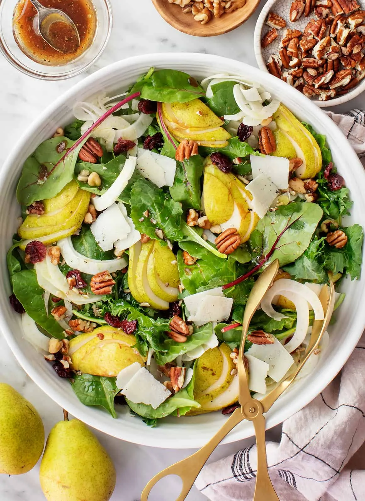 Thanksgiving pear salad recipe