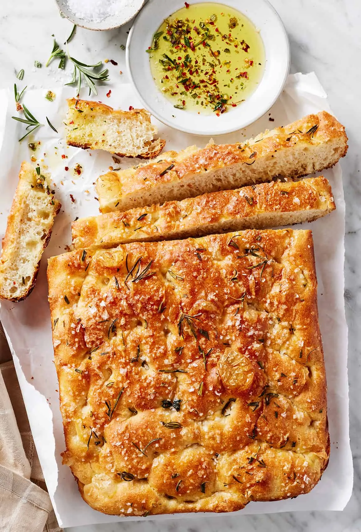 Thanksgiving Recipes - Focaccia