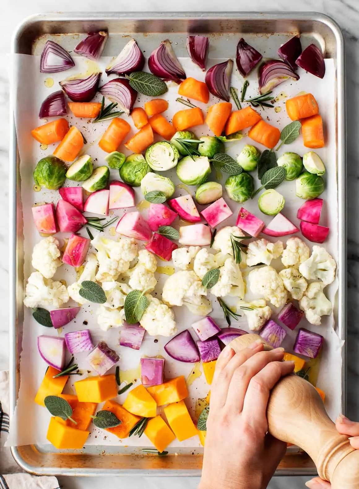 Thanksgiving sides - Roasted vegetables recipe