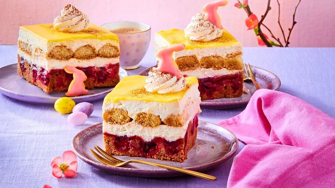 Tiramisu-Schnitten mit Eierlikör