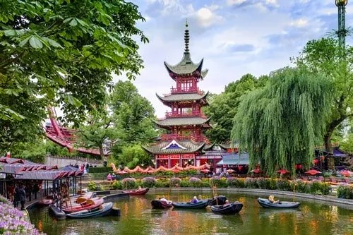 Tivoli Gärten Kopenhagen