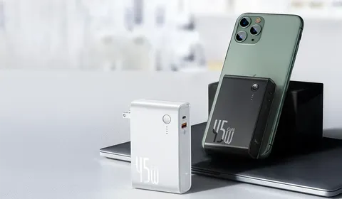 Tragbares GaN-Ladegerät mit Powerbank-Funktion