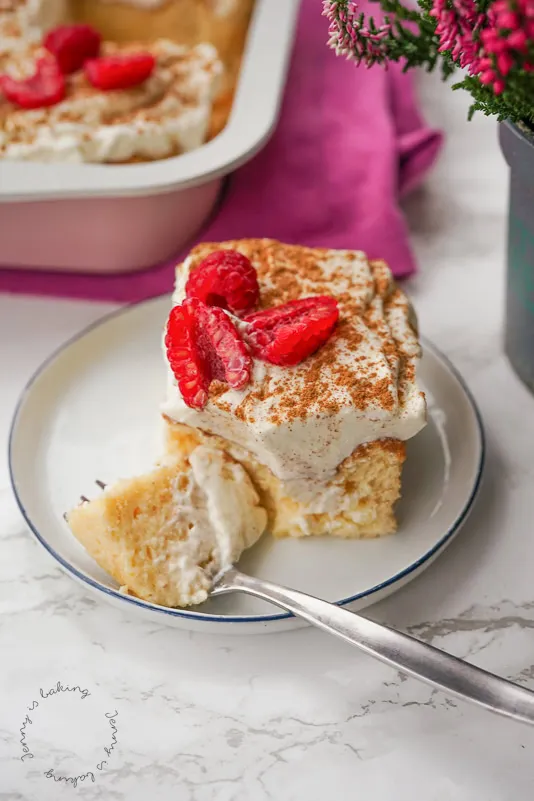 Tres leches Kuchen aus Mexiko