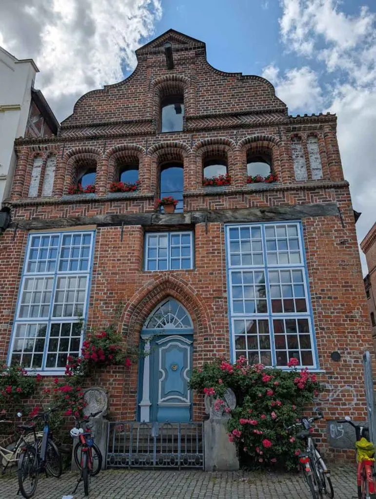 Typische Giebelhäuser der Lüneburger Altstadt