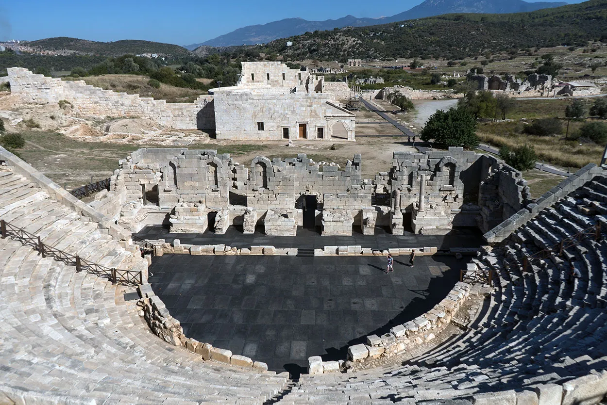 Überreste der Hafenbäder