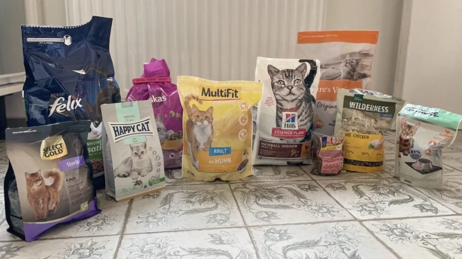 Umfassender Vergleich von Trockenfutter-Optionen für Katzen