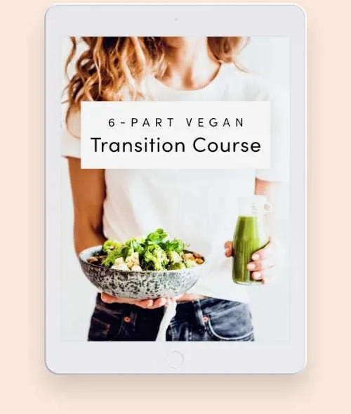 Vegan Course iPad on beige BG