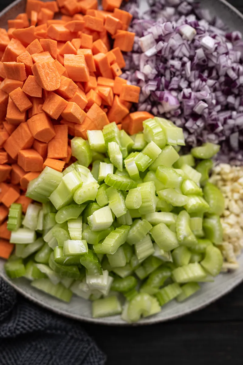 Vegane gesunde Rezepte Kichererbsen-Eintopf