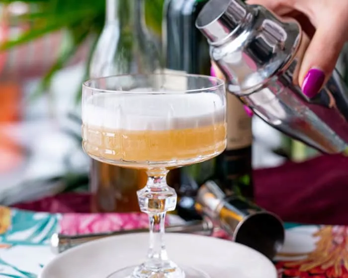 Veganer Whiskey Sour