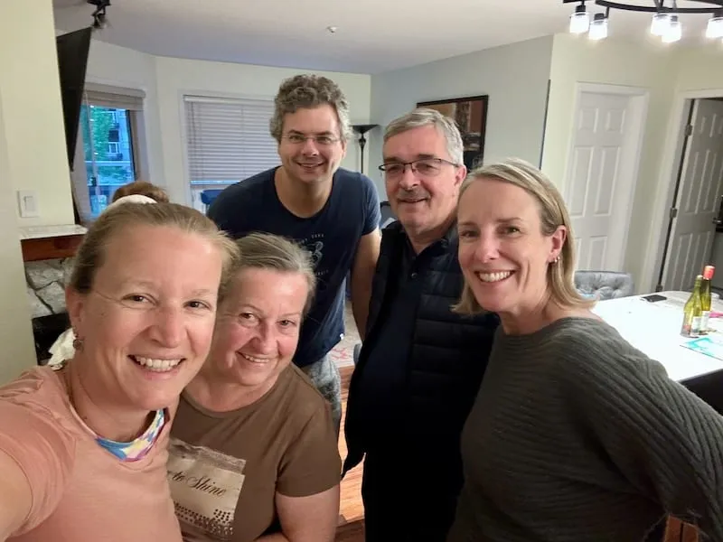 Vielen Dank, liebe Sheri, für die schönen Tage zusammen in Whistler mit Dir und Deiner Familie!