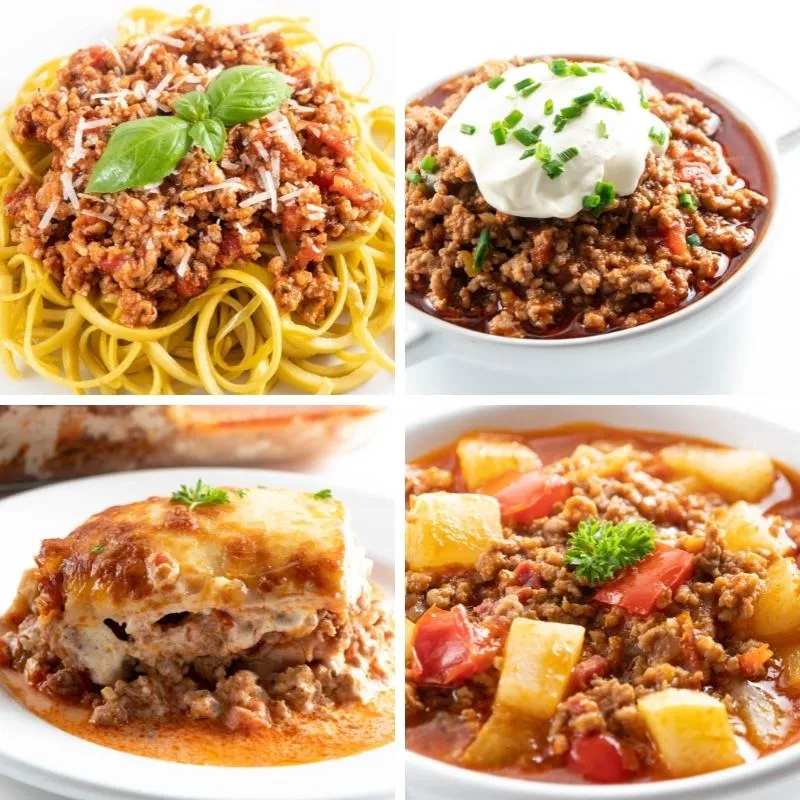 Vielfältige Low Carb Hackfleisch-Gerichte für eine gesunde deutsche Küche