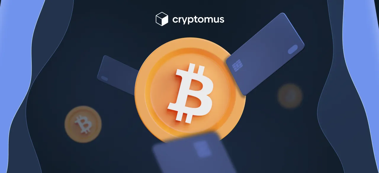 Visuelle Anleitung: Bitcoin mit American Express auf Cryptomus kaufen