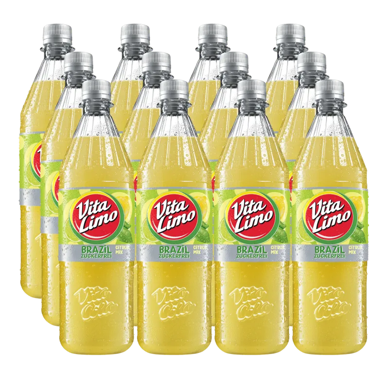 Vita Limo Brazil Zuckerfrei, eine tropische Limonade als moderne Getränkeoption