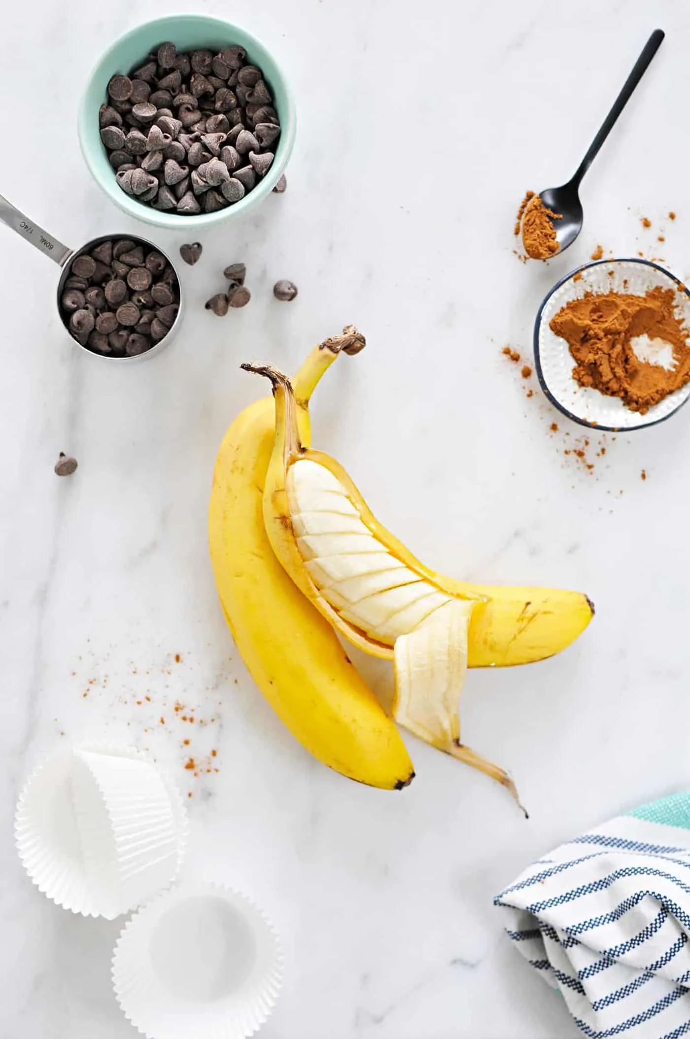 Vorbereitung des Muffinteigs