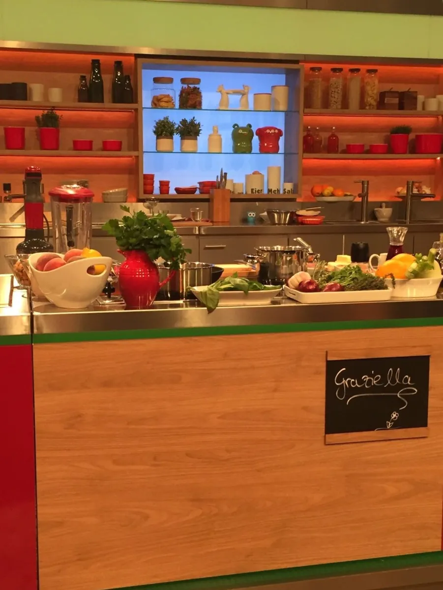 Vorbereitung im Studio