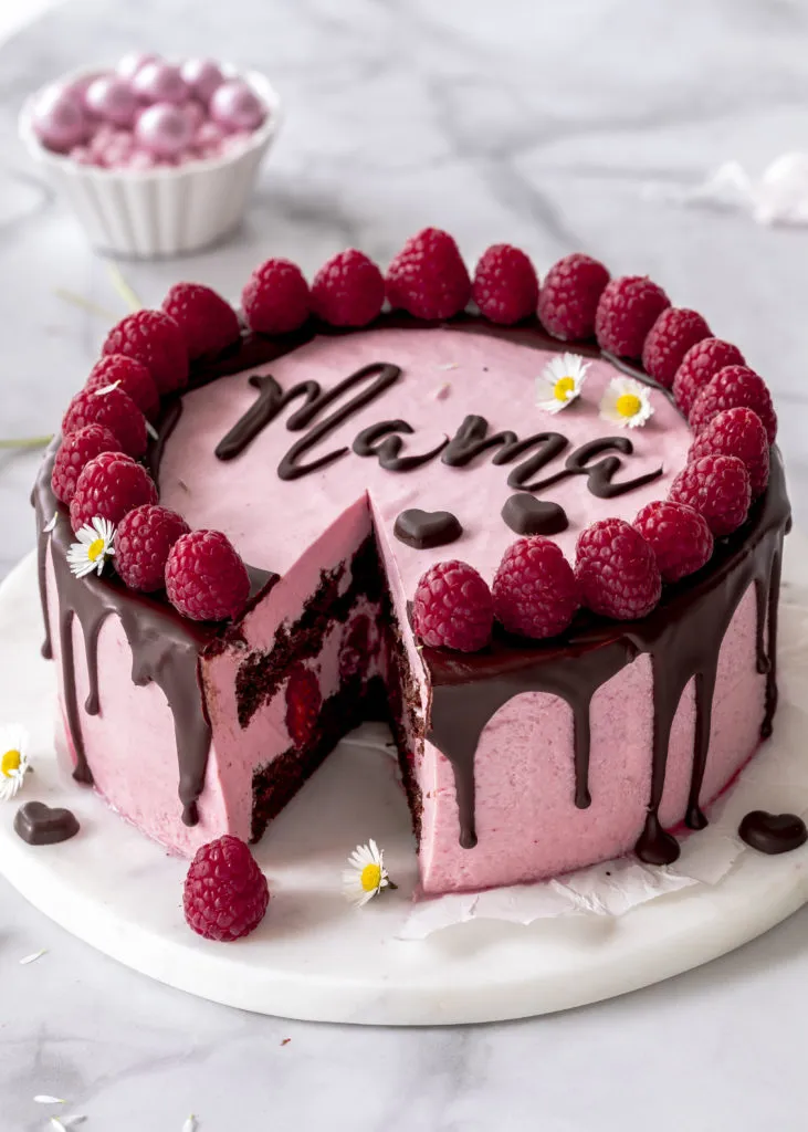 Vorlage für Cake Lettering zum Muttertag