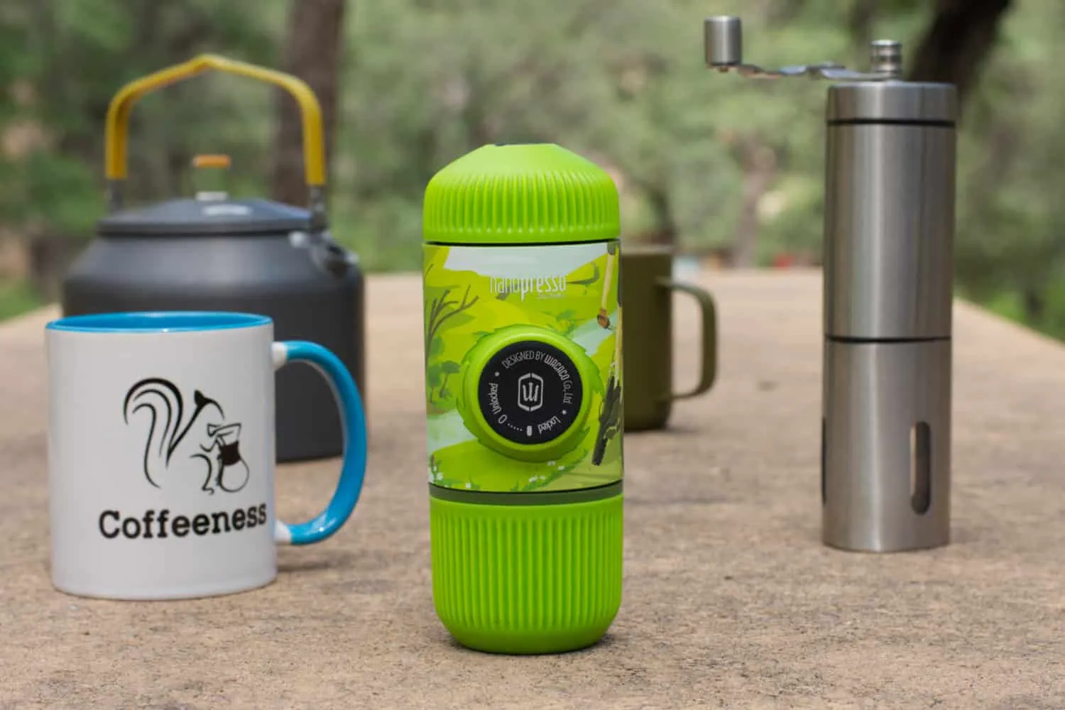 WACACO Nanopresso Uebersicht