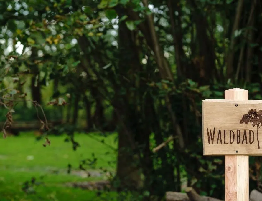 Waldbad-Bereich am Baumhaushotel für Naturerlebnisse