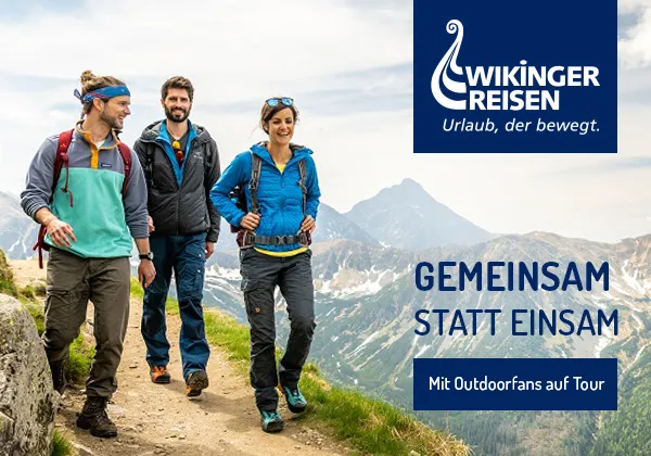 Wanderer in den Bergen