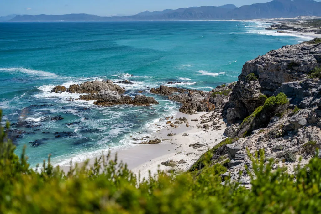 Wanderung durch das Walker Bay Nature Reserve bei De Kelders, ein Geheimtipp für Naturerlebnisse auf der Garden Route