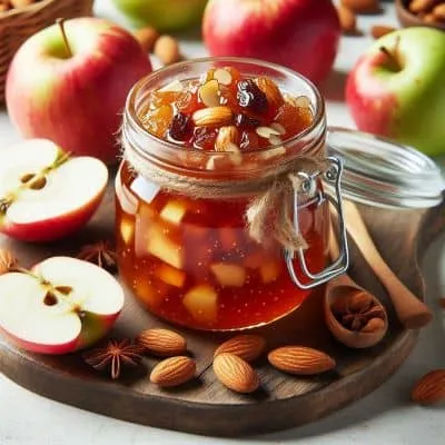 Wärmende Bratapfel Konfitüre ohne Gelierzucker