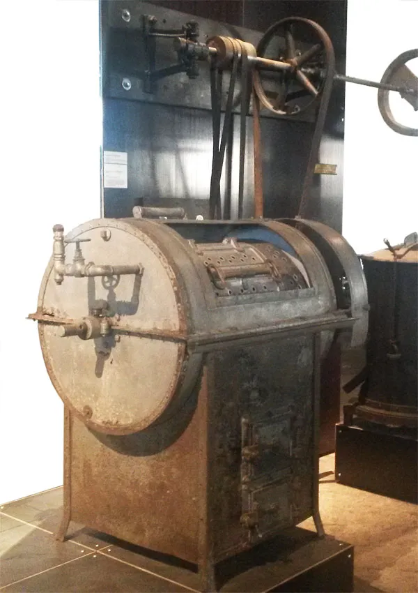 Waschmaschine Heß &amp; Hülsen GmbH, Essen/ Brown, Boveri &amp; Cie Aktiengesellschaft, Mannheim, 1908