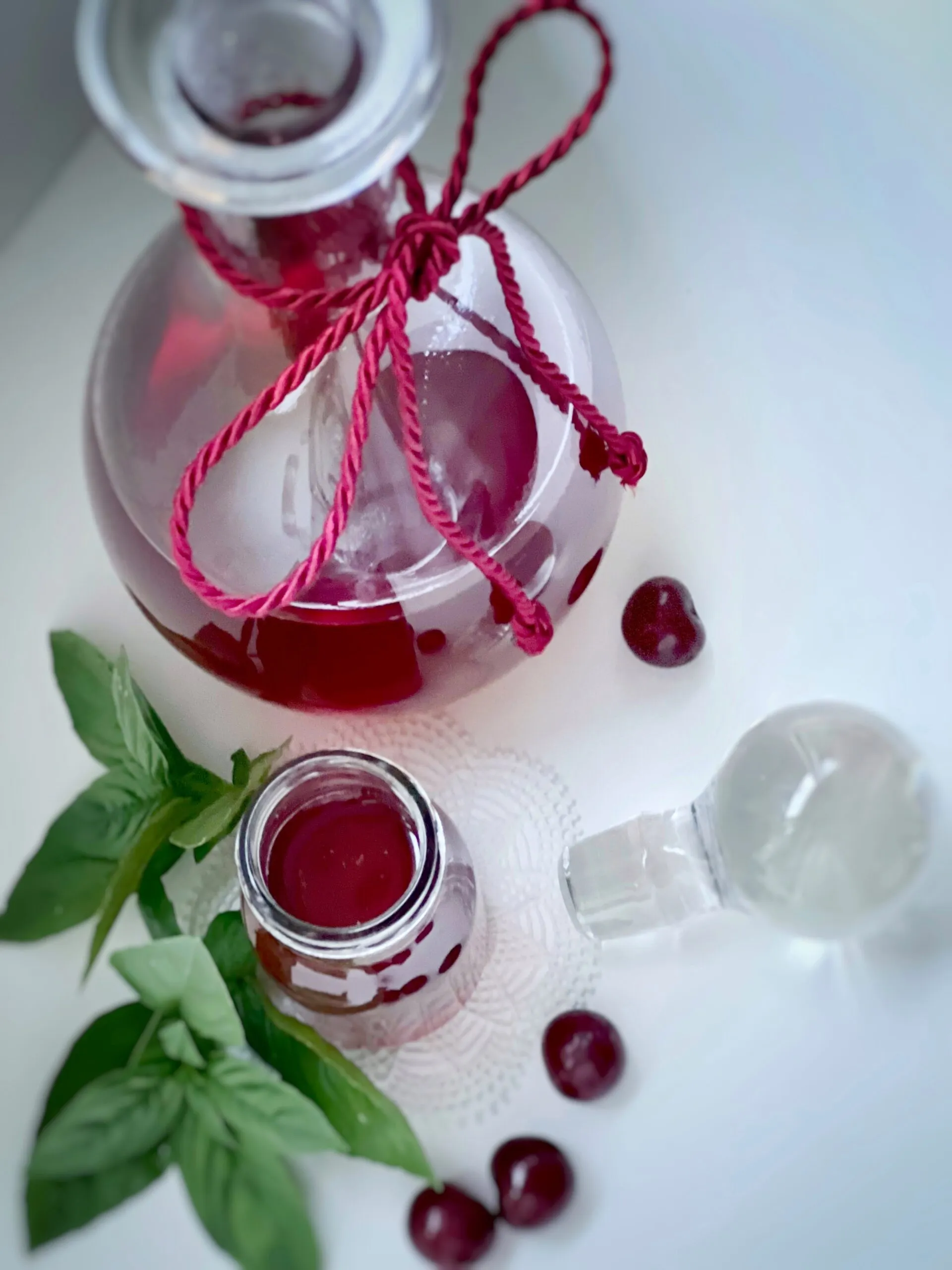 Weichseln im Sirup, schonend im Dampfgarer eingekocht