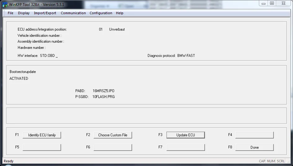 Wenn nichts mehr geht: Ein Schluck vom BMW Getränk und neue Energie tanken.