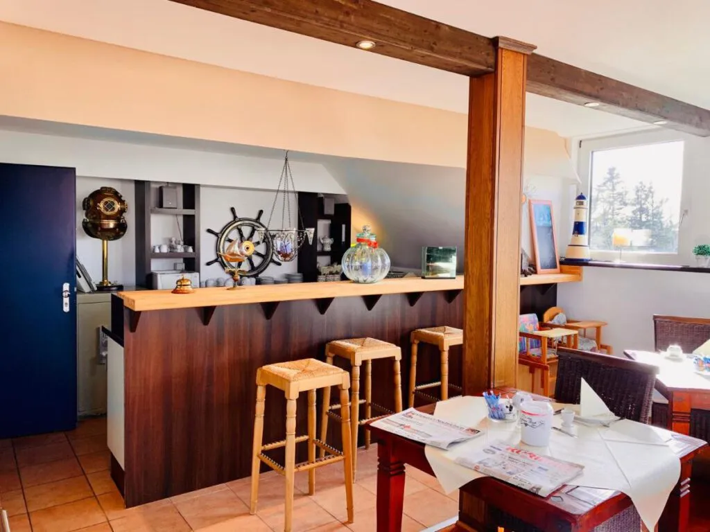 Whirlpool in der Suite des Aparthotel Kleine Perle, Cuxhaven