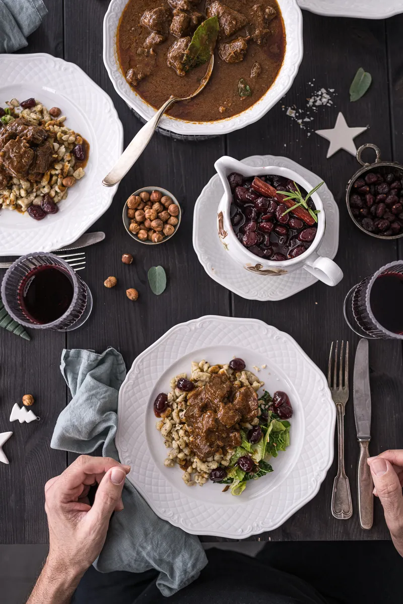 Wildschweingulasch Rezept