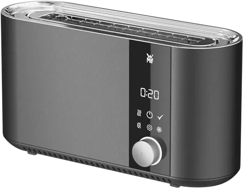 WMF Master Langschlitz Toaster mit LED-Touch-Display für langes Brot