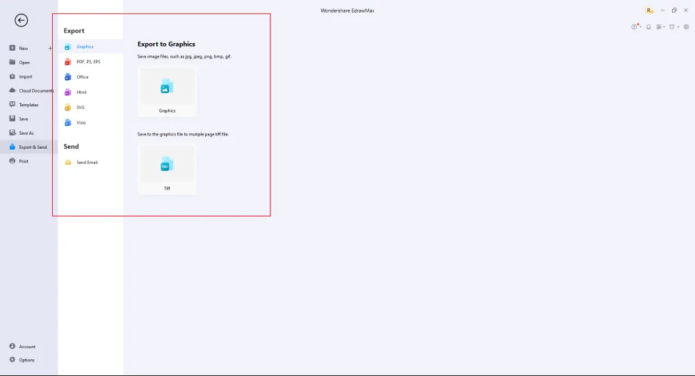 Zeichnen Sie ein Netzwerkdiagramm in EdrawMax