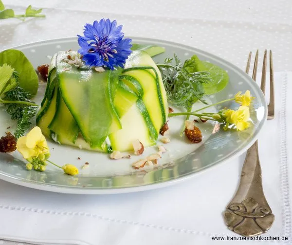 Zucchini Käse Terrine