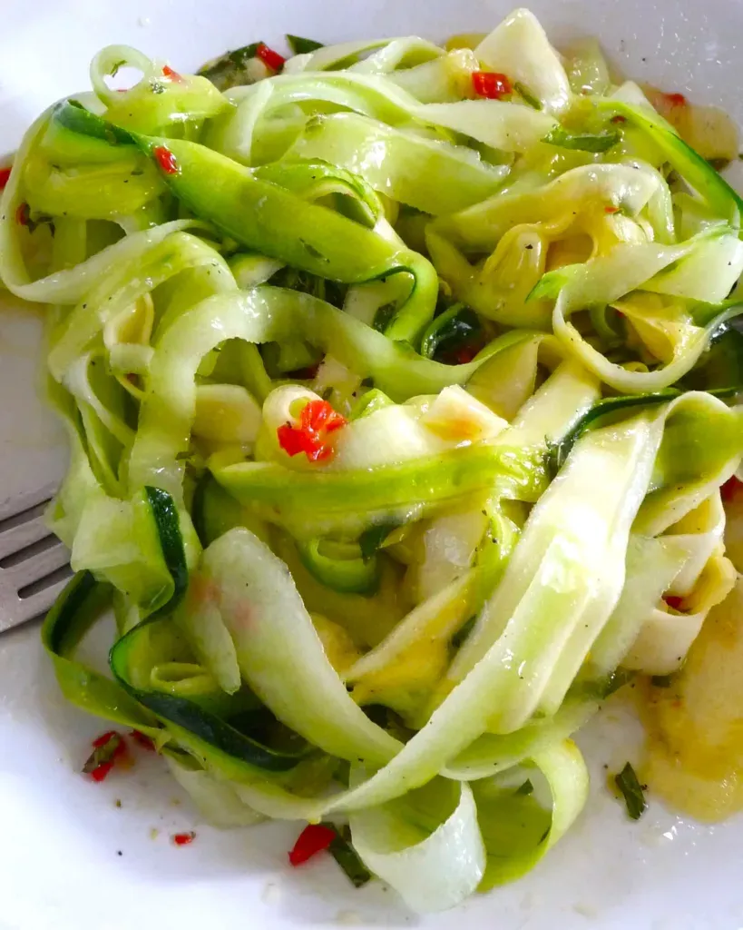 Zucchini Salat Jamie Oliver Rezept German Abendbrot.