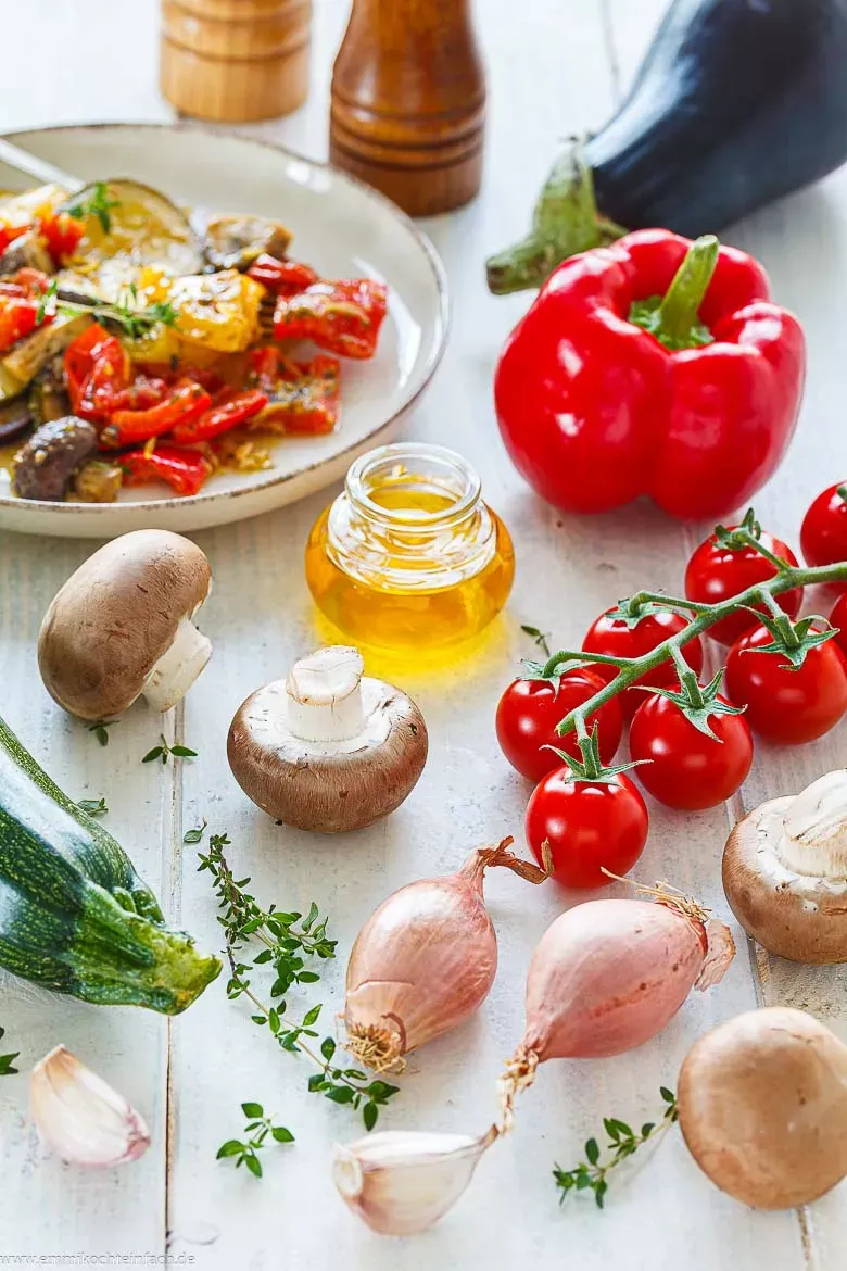 Zutaten für Antipasti