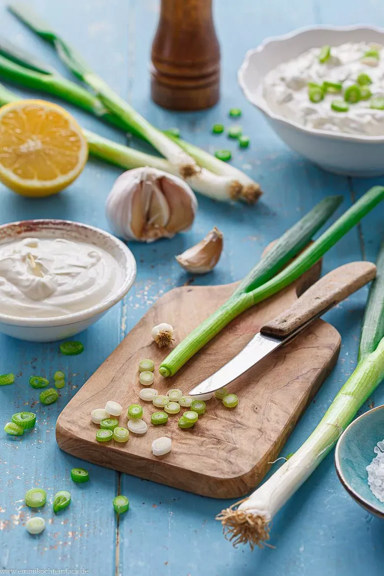 Zutaten für cremige Sour Cream