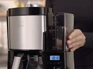 Abnehmbarer Wassertank der Melitta LOOK® Therm Timer