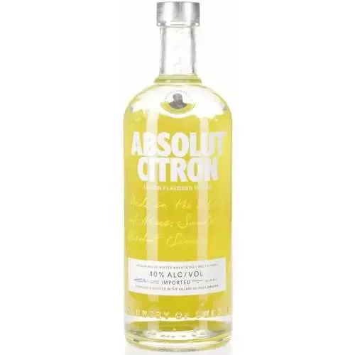 Absolut Citron Vodka, eine beliebte Wahl für den Cosmopolitan