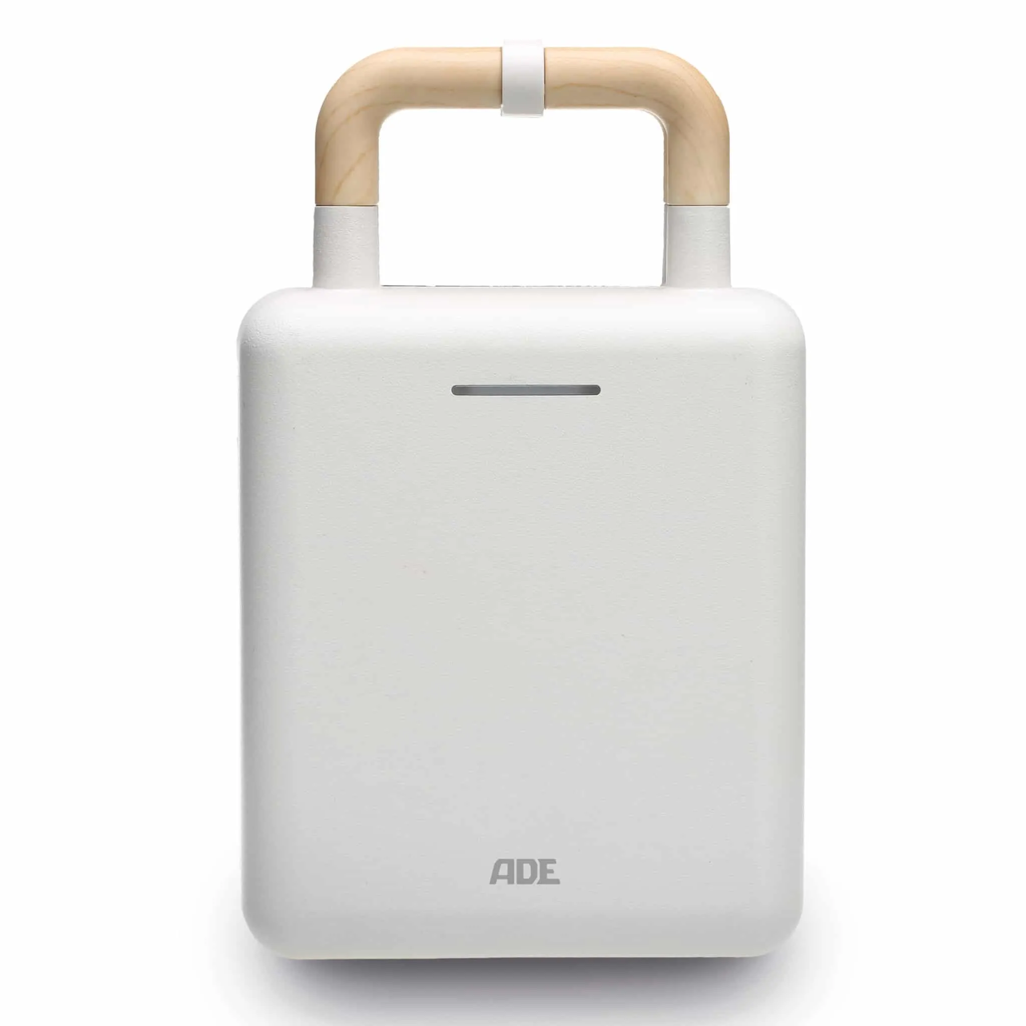 ADE 2-in-1 Waffeleisen mit Sandwichmaker in geöffnetem Zustand