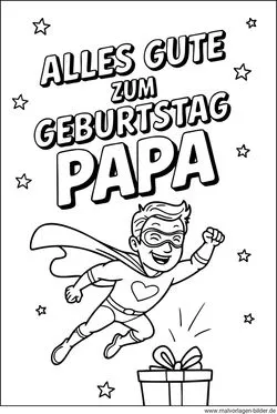 Alles gute zum Geburtstag Papa