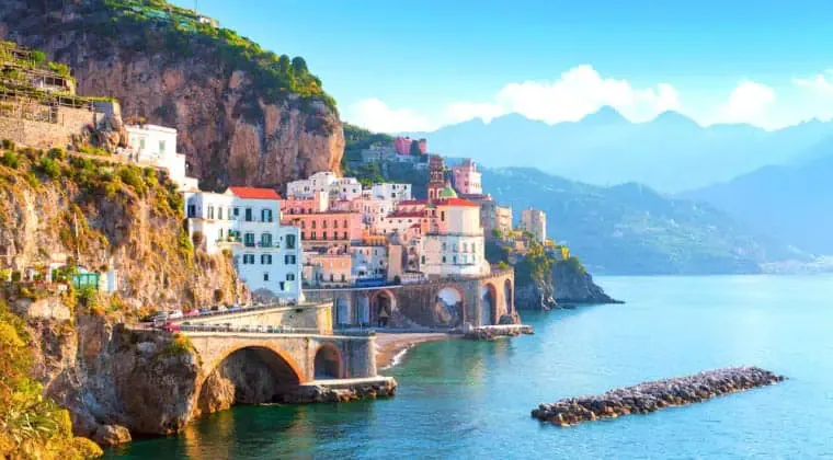 Amalfiküste mit Meerblick